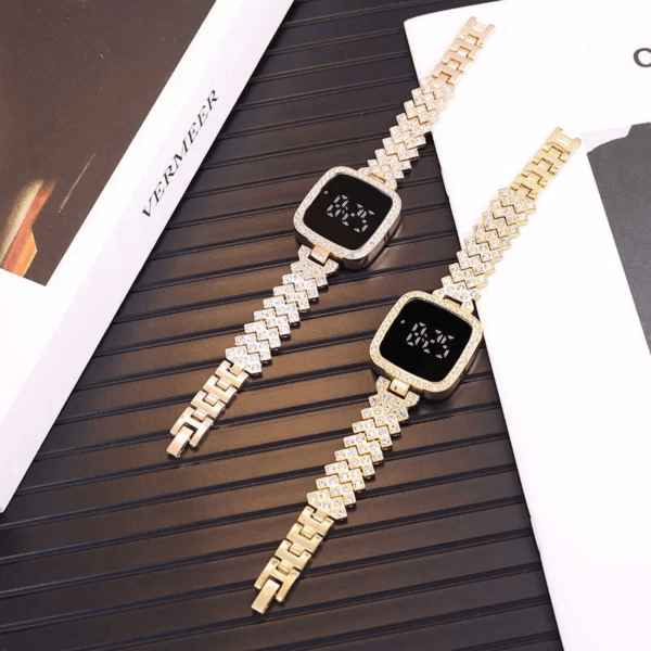 Women's Diamond Ladies Digital Watches